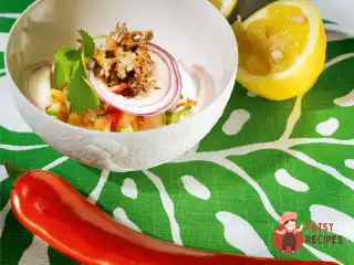 Севиче зі скумбрії та лосося