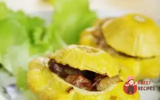 Патисони, Фаршировані Грибами