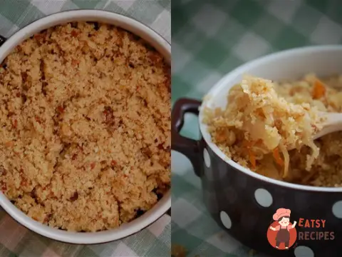 Крамбл із квашеної капусти