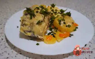Минтай Із Картоплею В Духовці