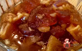 Варення З Яблук З Волоськими Горіхами, Коньяком Та Прянощами