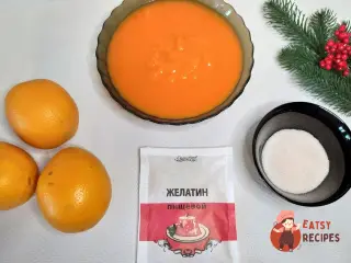 Крок 1: Гарбузове желе в апельсині