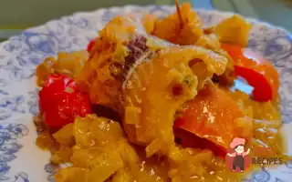 Чорт -Рулони З Овочами В Цибулі
