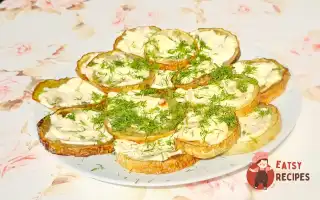 Кабачки З Майонезом І Часником