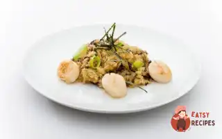 Гребінці У Вершковому Соусі З Грибами Та Рисом