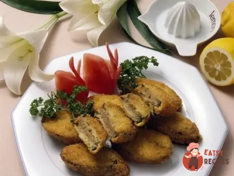 Курячі зрази з грибною начинкою