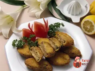 Курячі зрази з грибною начинкою