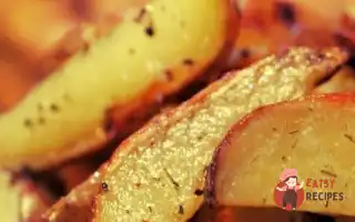 Запечені Картопляні Часточки З Розмарином