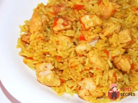 Курячий узбецький плов із зірою та коріандром