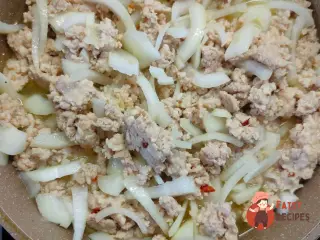 Крок 7: Запіканка з гарбуза та кабачка з курячим фаршем