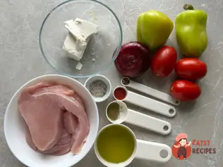 Крок 1: Курка з овочами в духовці