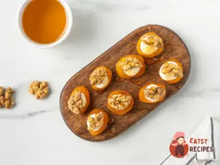 Крок 4: Швидка закуска з курагою, сиром і горіхами