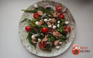 Салат З Тунцем, Моцарелою Та Чері