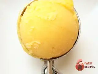 Лимонно-манговий сорбет