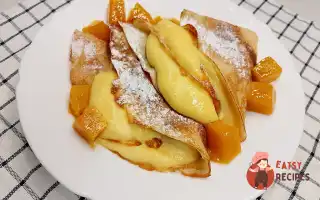 Млинці з рікотою та манго