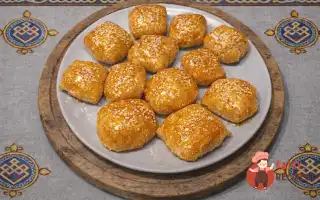 Пиріжки з м'ясом з листкового тіста «Ледача самса»