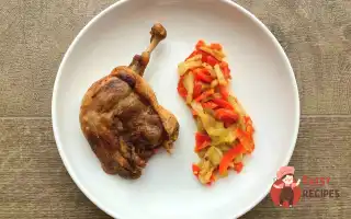Качині Ніжки З Тушкованими Овочами