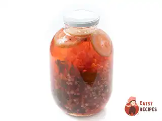 Компот-мохіто зі смородиною на зиму