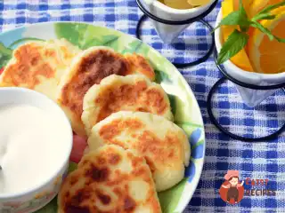 Оладки манні