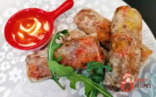 Пиріжки З Рисового Паперу