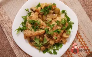 Гужони З Копченої Курки З Часниковим Айолі