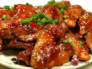 Солодкі курячі крильця по-корейськи