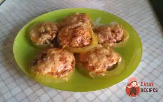 Кабачки, Фаршировані Фаршем Та Сиром