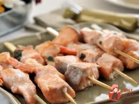 Шашлики з лосося в спеціях (Tandoori Rawas)