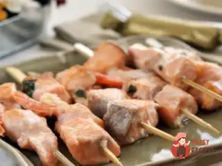 Шашлики з лосося в спеціях (Tandoori Rawas)