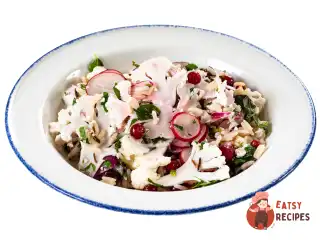 Салат із дикого рису з цвітною капустою