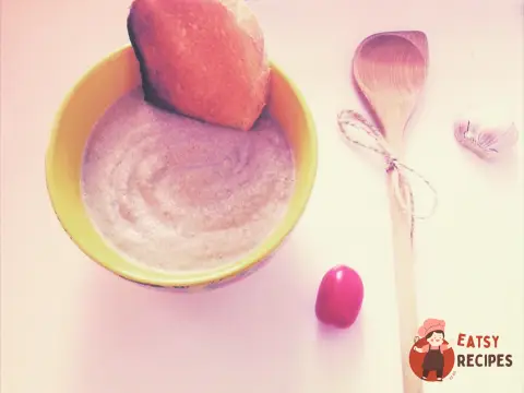 Суп-пюре з печериць зі сметаною