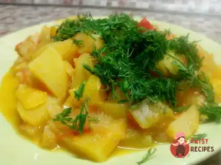 Рататуй із кабачка
