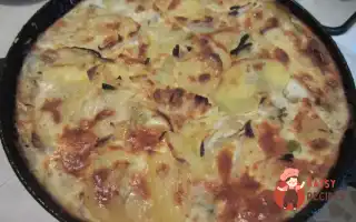 Запечена Картопля З Оселедцем