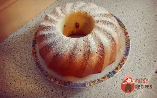 Кекс На Молоці З Родзинками Та Горіхами