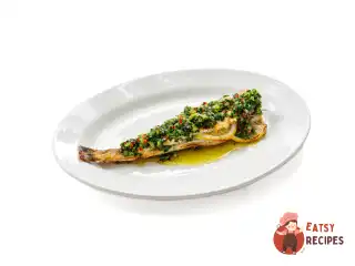 Навага на мангалі