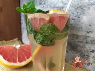 Лимонад із грейпфрутом і м'ятою