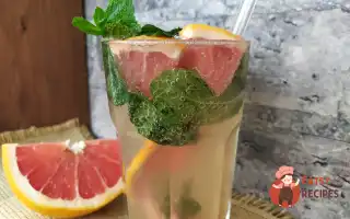 Лимонад Із Грейпфрутом І М'яТою