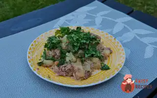 Смажена Картопля З Тушонкою