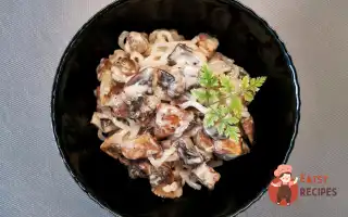 Спагетті Ширатаки З Грибами