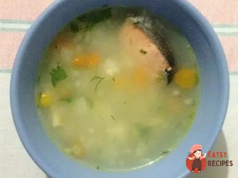 Суп із сьомги
