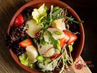 Севиче з гребінця з соусом понзу