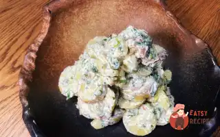 Німецький Картопляний Салат Із Вершковим Хріном