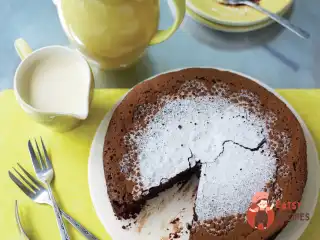 Шоколадний пиріг без борошна