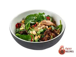 Салат із запеченою свининою