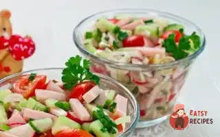 Салат З Шинкою Та Овочами