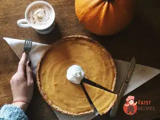 Гарбузовий пиріг з крихтою печива «Ювілейне»