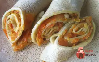 Млинці Солоні З Морквяною Начинкою