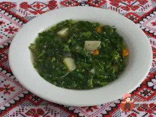 Щи зелені