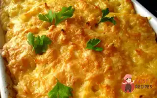 Запечені Макарони У Сирному Соусі