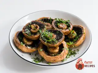 Печериці на мангалі